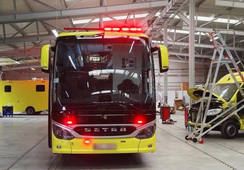 Łódzkie. Ambulans do zadań specjalnych. Szpital w… autobusie