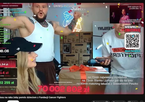 Polski internet oszalał. Łatwogang zebrał 70 milionów złotych