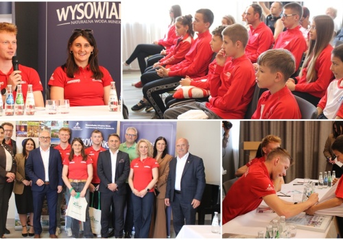 Olimpijczycy korzystają z walorów Wysowej-Zdroju. W uzdrowisku przechodzą regeneracje