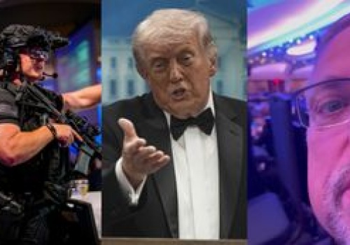 Podczas kolacji z Donaldem Trumpem PADŁY STRZAŁY. Na miejscu był Marcin Wrona: 