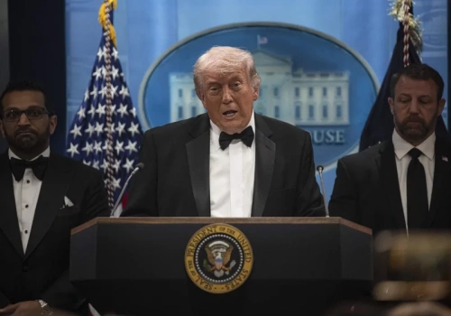 Reakcja Trumpa na atak w Waszyngtonie. „Byliśmy całkowicie zjednoczeni”