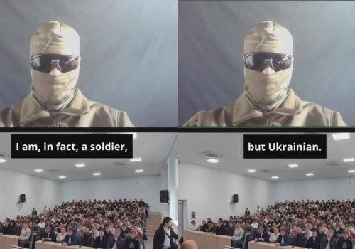 Ukraińcy wspięli na wyżyny trollingu i przejęli rosyjskie spotkanie werbunkowe 