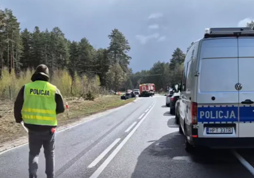 Tragiczne zderzenie na DK58. Dwie osoby nie żyją