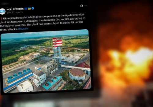 Eksplozje w rosyjskich zakładach chemicznych. Ukraińcy uderzyli w rurociąg