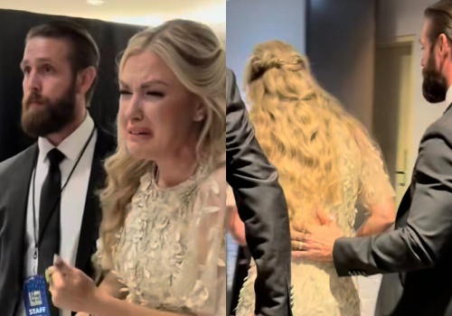 Podczas kolacji z Trumpem padły strzały. Zapłakana Erika Kirk opuściła hotel. 