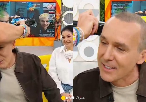 Maciej Kurzajewski ogolił głowę łącząc się z Łatwogangiem. Wszystko podczas 