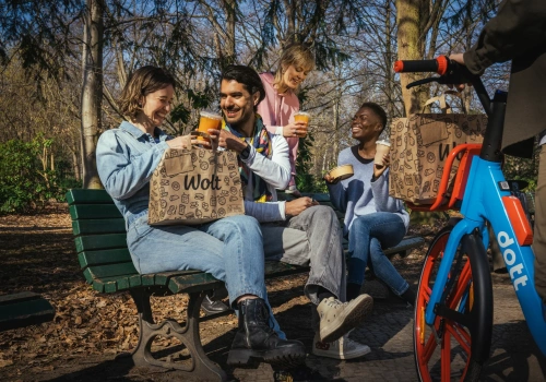Wolt+: 30 minut za darmo na elektrycznym jednośladzie Dott