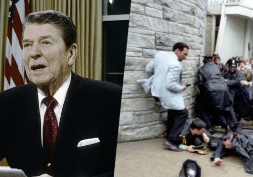 Strzały na kolacji z Trumpem. 45 lat temu w tym miejscu był zamach na Reagana