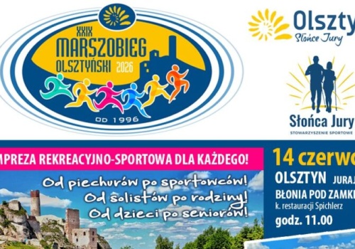Marszobieg Olsztyński powraca. Sport, rodzinna atmosfera i magia zamkowych ruin