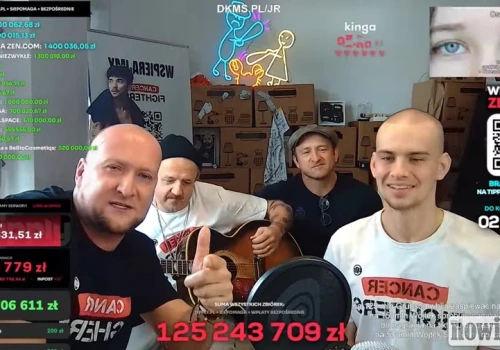 Grubson na rekordowym streamie charytatywnym u Łatwoganga