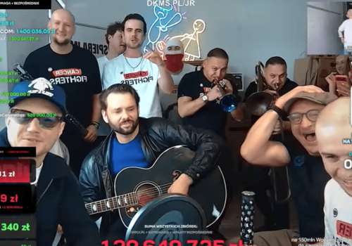 Bracia Golec wparowali podczas streamu na żywo. Hitowa reakcja Borysa Szyca, niesłychane sceny