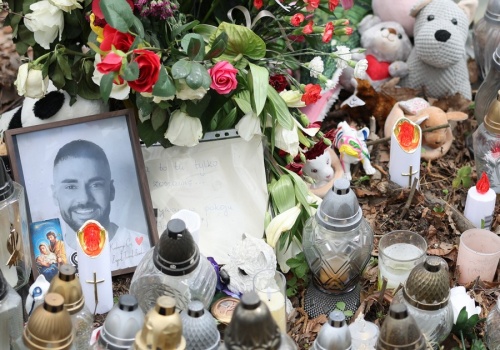 Ktoś zostawił to w miejscu tragedii Łukasza Litewki. Bardzo wymowne