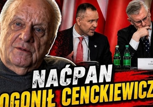 Prof. Stefan Niesiołowski: Naćpan pogonił Cenckiewicza