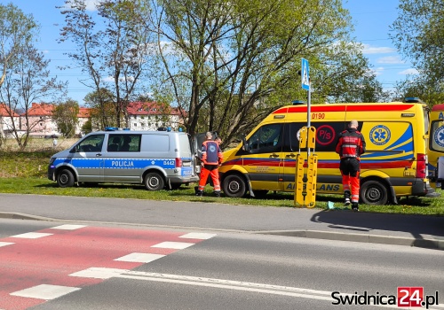 Przy brzegu Bystrzycy znaleziono zwłoki mężczyzny