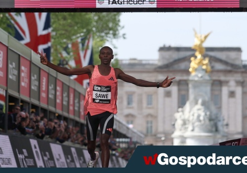 Grad rekordów! Historyczny bieg maratoński w Londynie