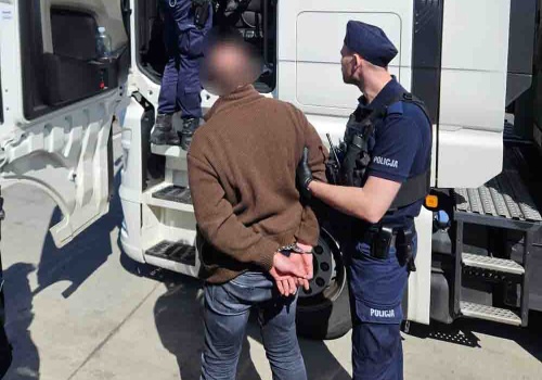 Zielona Góra. Obcokrajowiec, kierowca ciężarówki zatrzymany za znieważenie funkcjonariuszy ITD