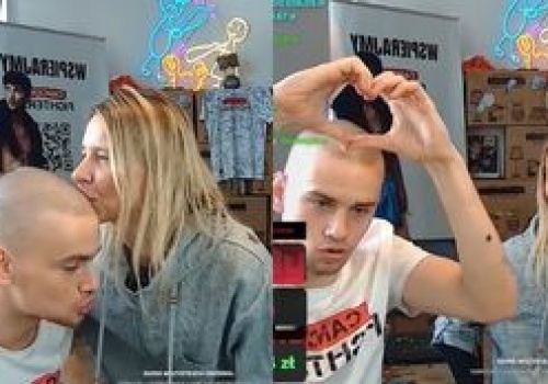 Łatwogang pokazał mamę na streamie i opowiedzieli o zbiórce. 