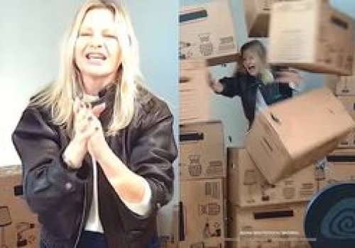 Małgorzata Kożuchowska WPADŁA w kartony na streamie Łatwoganga. 