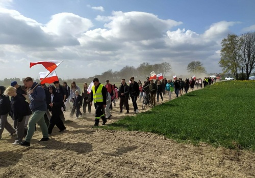 Przemaszerowali z Bełżyc śladami Zaporczyków. Była też inscenizację zdobycia posterunku MO