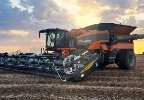 Tribine T1000. Kombajn gigant z nową rolą w rolnictwie przyszłości