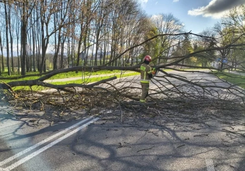 Ponad 2387 interwencji. Ostrzeżenia dla całego kraju