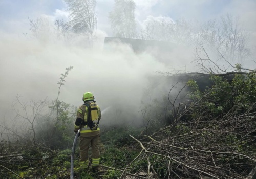 Spłonął dom strażaka OSP. Ruszyła pomoc