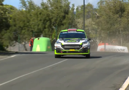 WRC 3: Tymek Abramowski i Jakub Wróbel na podium Rajdu Wysp Kanaryjskich!