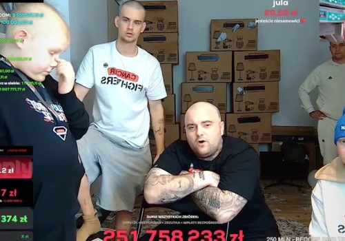 Łatwogang zakończył stream. Rekordowa zbiórka i mocny apel w finale