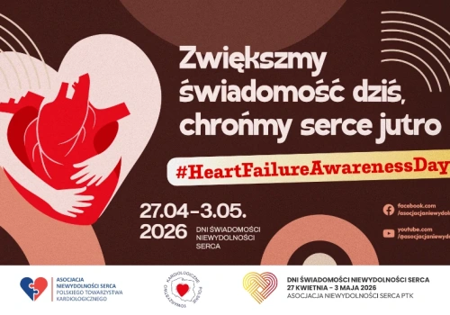 Dni Świadomości Niewydolności Serca 2026: „Zwiększmy świadomość dziś, chrońmy serce jutro” 