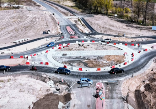 Wielkopolskie. Obwodnica Rogoźna gotowa w 80 procentach