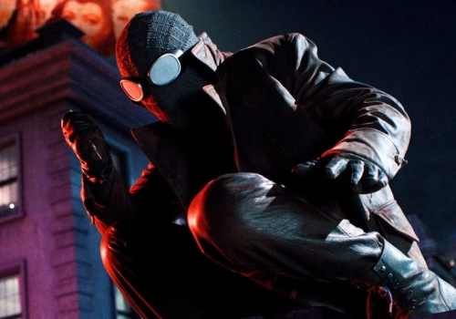 Spider-Noir, czyli Bogart i Królik Bugs w jednym. Serial nie ma żadnego związku z innymi produkcjami