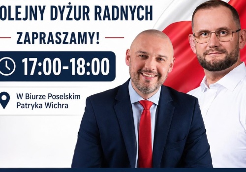 Radni wychodzą do mieszkańców. Dziś dyżur w Nowym Sączu – można przyjść i powiedzieć wprost, co nie działa