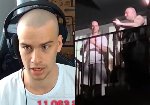 Tłumy pod blokiem Łatwoganga. Takie sceny po zakończeniu transmisji