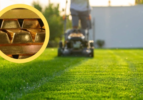 Kosił trawnik. Znalazł złoto za prawie 180 tys. zł