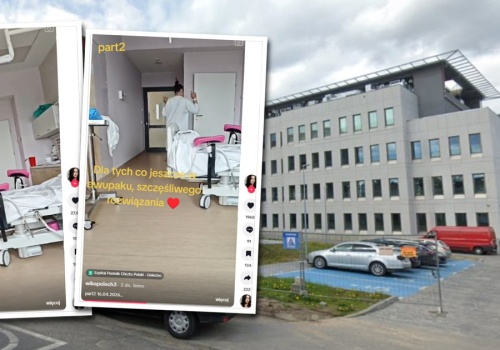 Porodówka w Gnieźnie hitem TikToka. Nagranie podzieliło internautów. 