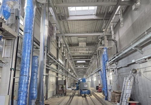 Montaż myjni kolejowej SULTOF w Przemyślu-Bakończycach