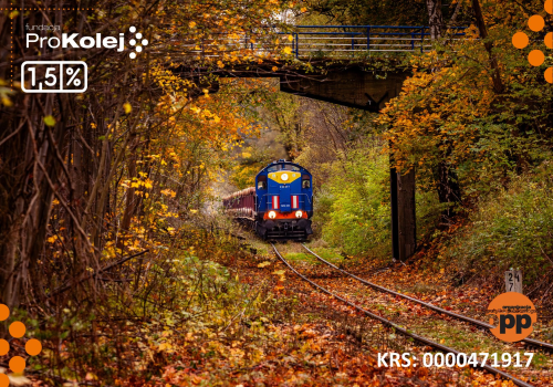 Twój 1,5% dla kolei. Kończy się czas na wsparcie Fundacji ProKolej