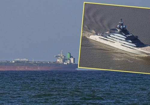 Luksusowy jacht przepłynął przez cieśninę Ormuz. Jest powiązany z rosyjskim miliarderem