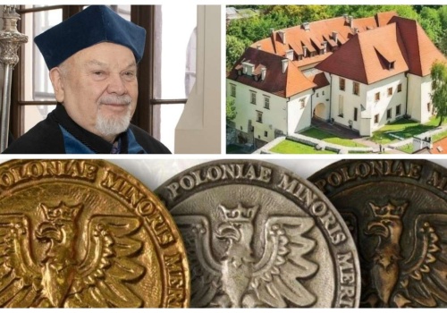 Złote medale dla prof. Ryszarda Tadeusiewicza i Muzeum Żup Krakowskich w Wieliczce