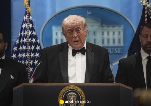 Strzały na gali z Donaldem Trumpem. Pilna narada w Białym Domu