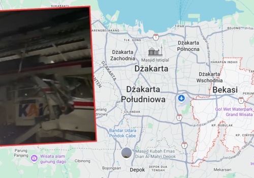 Zderzenie pociągów w Indonezji. Są ofiary śmiertelne