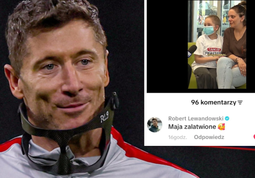 Kilka godzin wystarczyło. Robert Lewandowski reaguje na słowa 11-letniej Mai