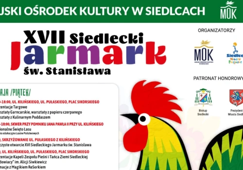 Siedlecki Jarmark św. Stanisława 2026. Program i atrakcje na 8–9 maja w Siedlcach