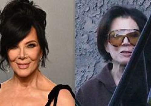 Kris Jenner i jej twarz po NIEUDANYM LIFTINGU za pół miliona wymykają się ze SPA w Los Angeles (ZDJĘCIA)