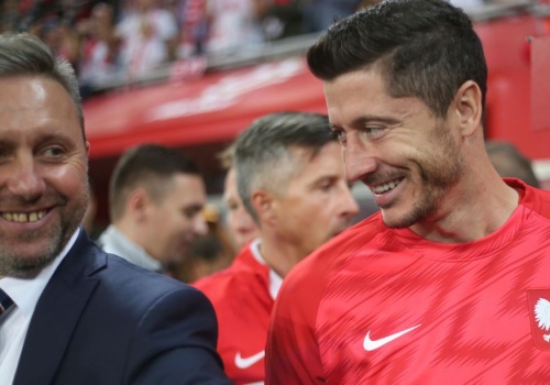 Zarzucali mu konflikt z Lewandowskim. Brzęczek wszystko wytłumaczył