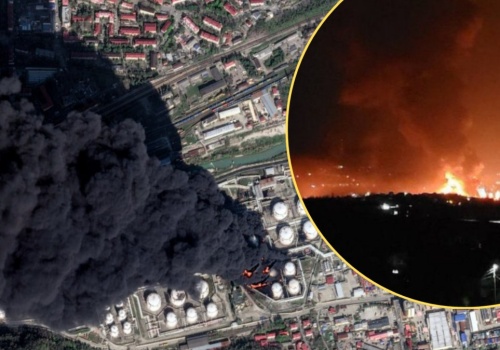 Wielka łuna ognia nad rosyjskim miastem. Ukraińcy ponowili atak