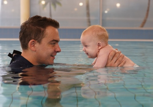 Woda to ich naturalne środowisko. Zajęcia dla niemowląt w Aquaparku Wrocław