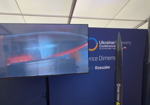 FP-9 ujawniony w Rzeszowie. Nowa rakieta Ukrainy może sięgnąć Moskwy