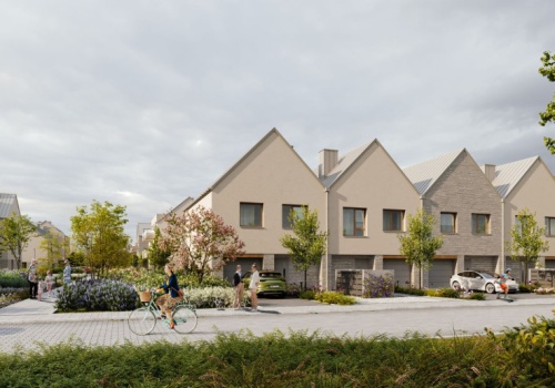 Tylko 12 takich domów w Gdańsku. Powstają w sercu zielonych Kokoszek