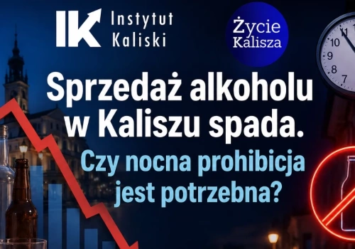 Sprzedaż alkoholu w Kaliszu spada. Czy nocna prohibicja jest potrzebna?